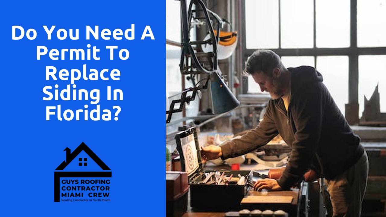 Do you need a permit to replace siding in Florida?